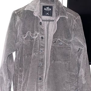 Hollister corduroy shacket